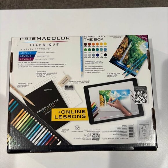 Prismacolor Technique, Art Supplies and Digital Art Lessons, Nature Drawing Set - Picture 2 of 2